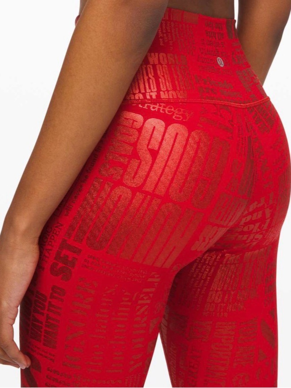 Lululemon Wunder Under High-Rise *Full-On Luxtreme Manifesto 20YR Manifesto 25” - Picture 3 of 10